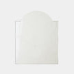 Global Views Mila Square/Circle Mirror Brushed Brass