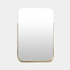 Global Views Tucker Shelf Mirror Brass