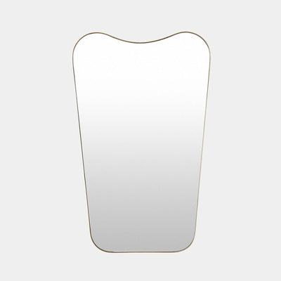 Global Views Mariko Organic Brass Framed Mirror
