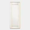 Global Views Block Framed Mirror Brass