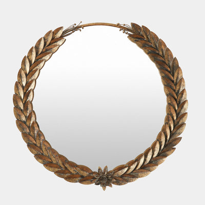 Global Views Greek Laurel Mirror