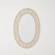 Global Views Rabson Mirror Faux Shagreen Gold