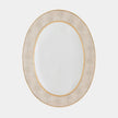 Global Views Rabson Mirror Faux Shagreen Gold
