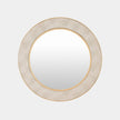 Global Views Rabson Mirror Faux Shagreen Gold