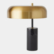 Global Views Carly Black Dome Table Lamp