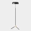 Global Views Carson Black Brass Dome Floor Lamp