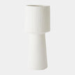 Global Views Torcia Tall Ribbed Top Vase