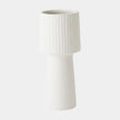 Global Views Torcia Tall Ribbed Top Vase