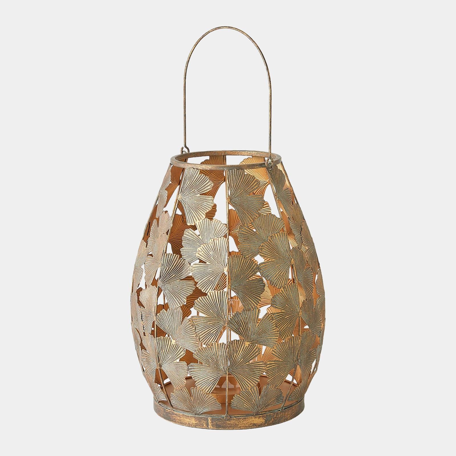 Global Views Ginkgo Leaf Lantern