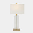 Global Views Emma Crystal Table Lamp Gold