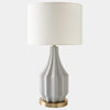 Global Views Crandall Gray Fluted Lamp