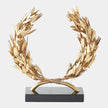 Global Views Laurel Wreath Sculpture