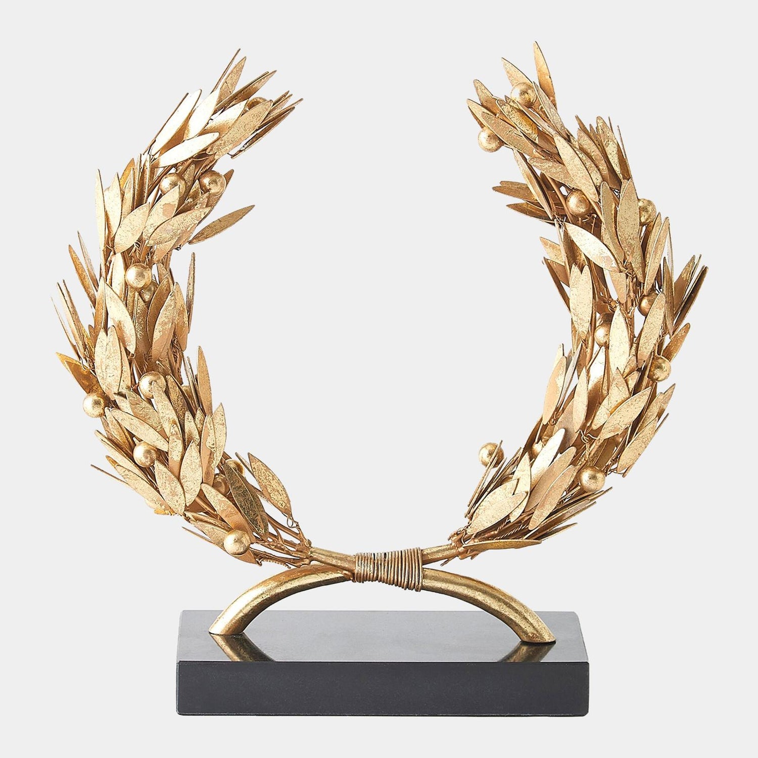 Global Views Laurel Wreath Sculpture