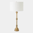 Global Views Gear Antique Brass Table Lamp