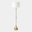Global Views Gear Antique Brass Floor Lamp