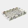 Global Views Kris Inlaid Black Tray