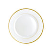 Christofle Malmaison Porcelain Dessert Plate Gold 21 Cm