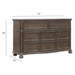 Pulaski Furniture Saddle Creek Timber Brown Dresser