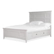 Magnussen Home Heron Cove Chalk White & Dovetail Grey Bed