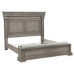 Pulaski Furniture Madison Ridge Heritage Taupe Panel Bed With Blanket Chest Footboard