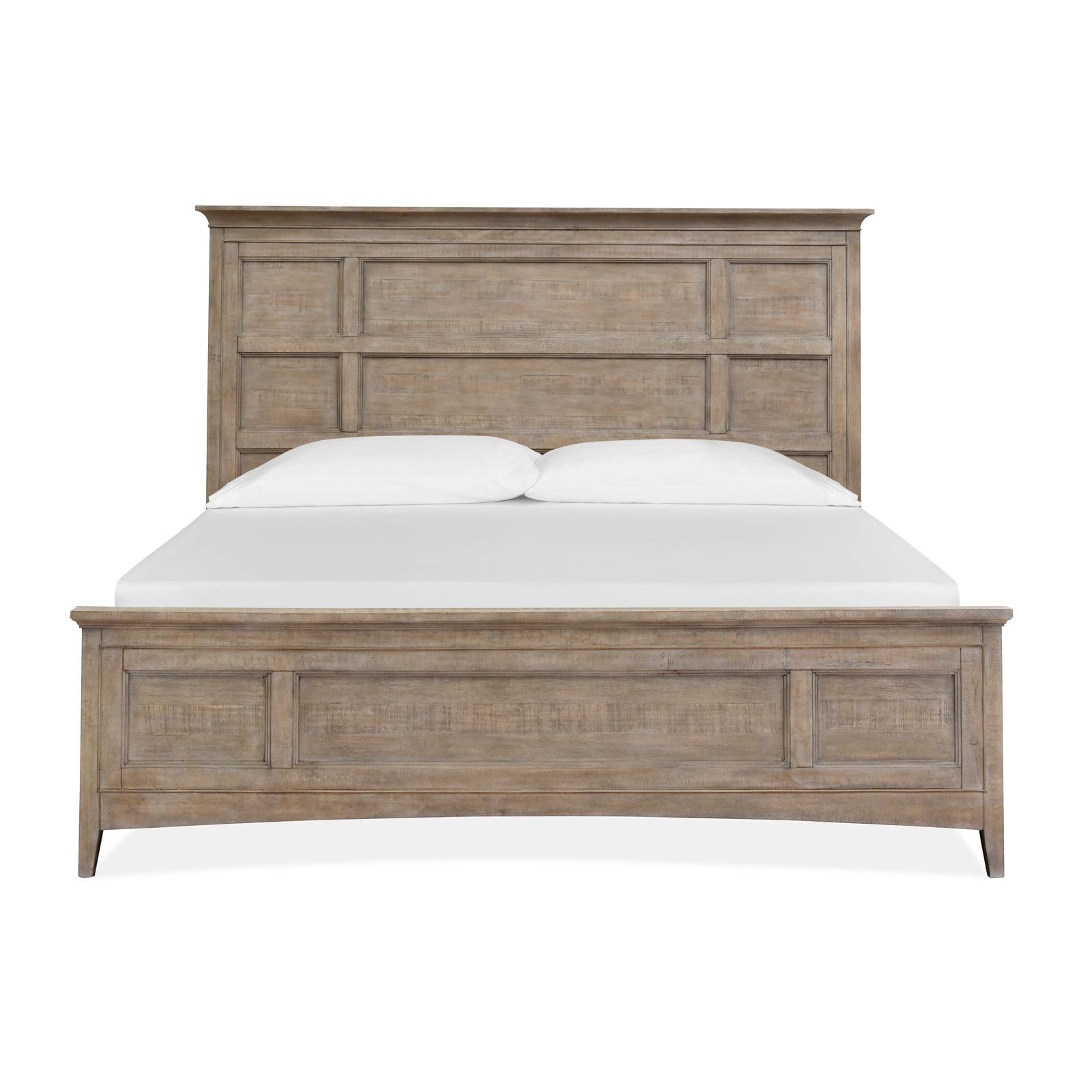 Magnussen Home Paxton Place Dovetail Grey Panel Bed