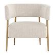 Sunpan Maestro Lounge Chair - Dove Cream