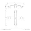 Arteriors Axia Flush Mount
