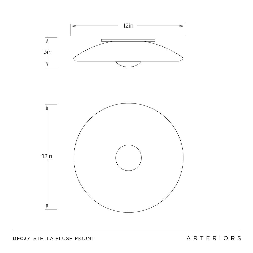 Arteriors Stella Flush Mount