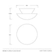 Arteriors Florko Mini Flush Mount