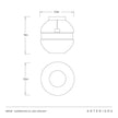 Arteriors Garrison Small Flush Mount