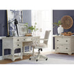 Magnussen Home Bronwyn Alabaster Fully Upholstered Swivel Chair