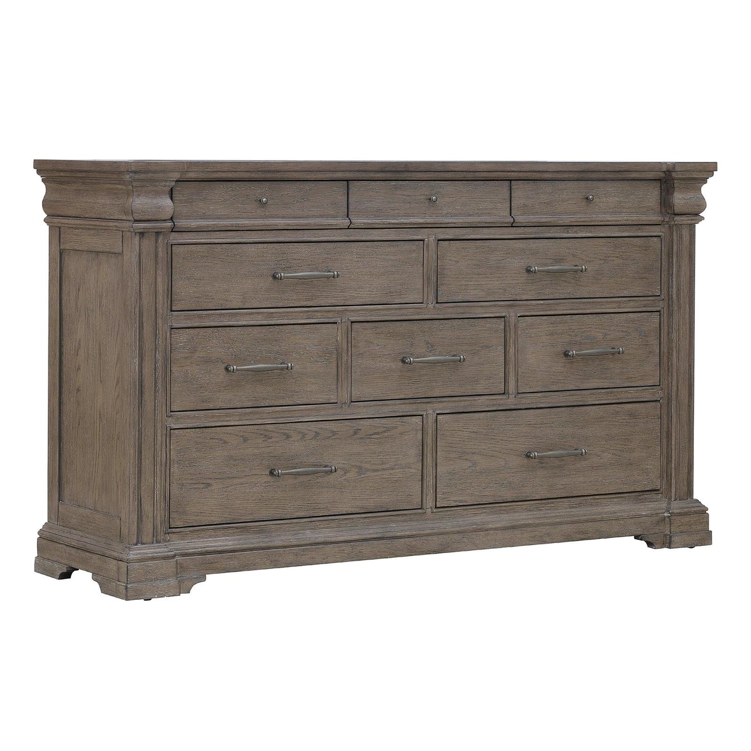 Pulaski Madison Ridge Natural Bark 10 Drawer Dresser