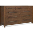 Hooker Furniture Driftwood Nine-Drawer Dresser