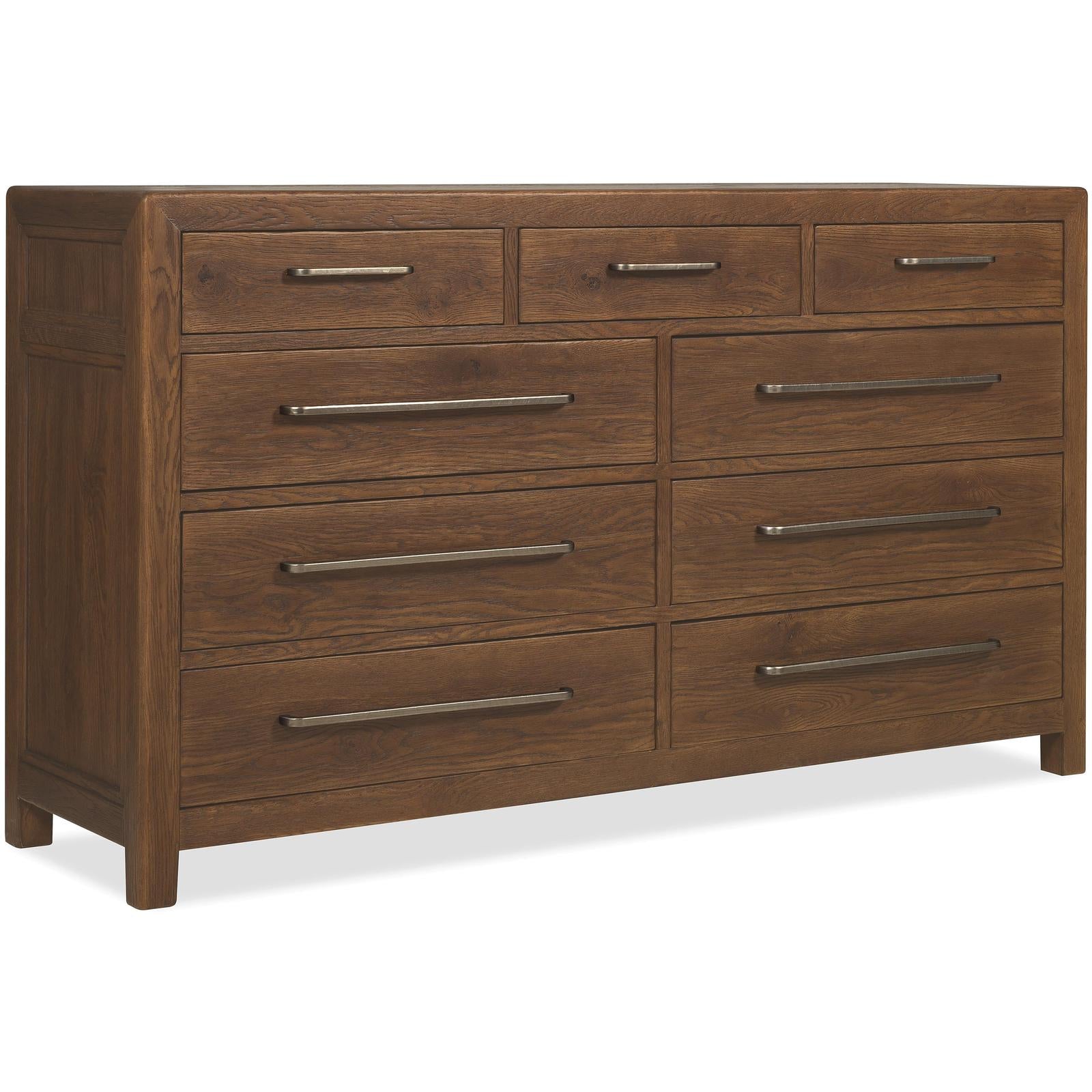 Hooker Furniture Driftwood Nine-Drawer Dresser