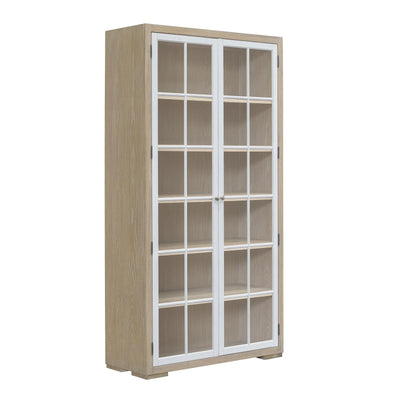 Pulaski Furniture Pulaski Furniture Accents Natural Wood Finish Door Bookcase