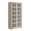 Pulaski Furniture Pulaski Furniture Accents Natural Wood Finish Door Bookcase