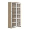 Pulaski Furniture Pulaski Furniture Accents Natural Wood Finish Door Bookcase
