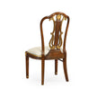 Jonathan Charles Buckingham Gilded Lyre Back Side Chair