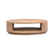 Magnussen Home Sanford Chateau Brown Oval Cocktail Table With Casters