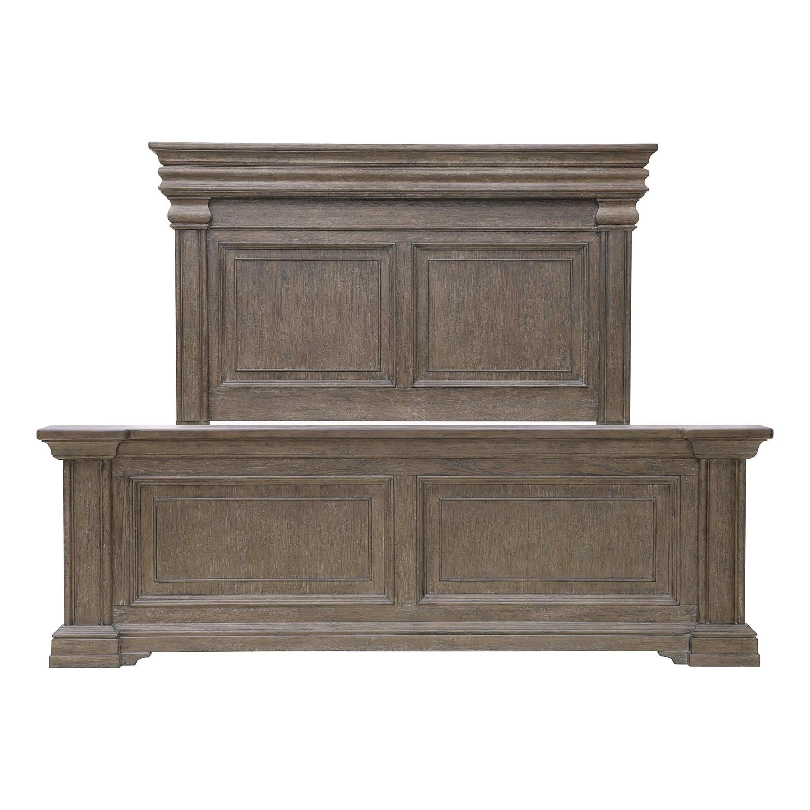 Pulaski Madison Ridge Natural Bark Panel Bed