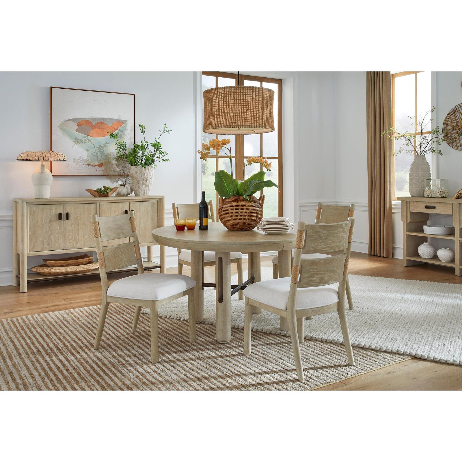 Salt Life Home Sunset Cove Sanibel Brown Upholstered Side Chair Two Pack I