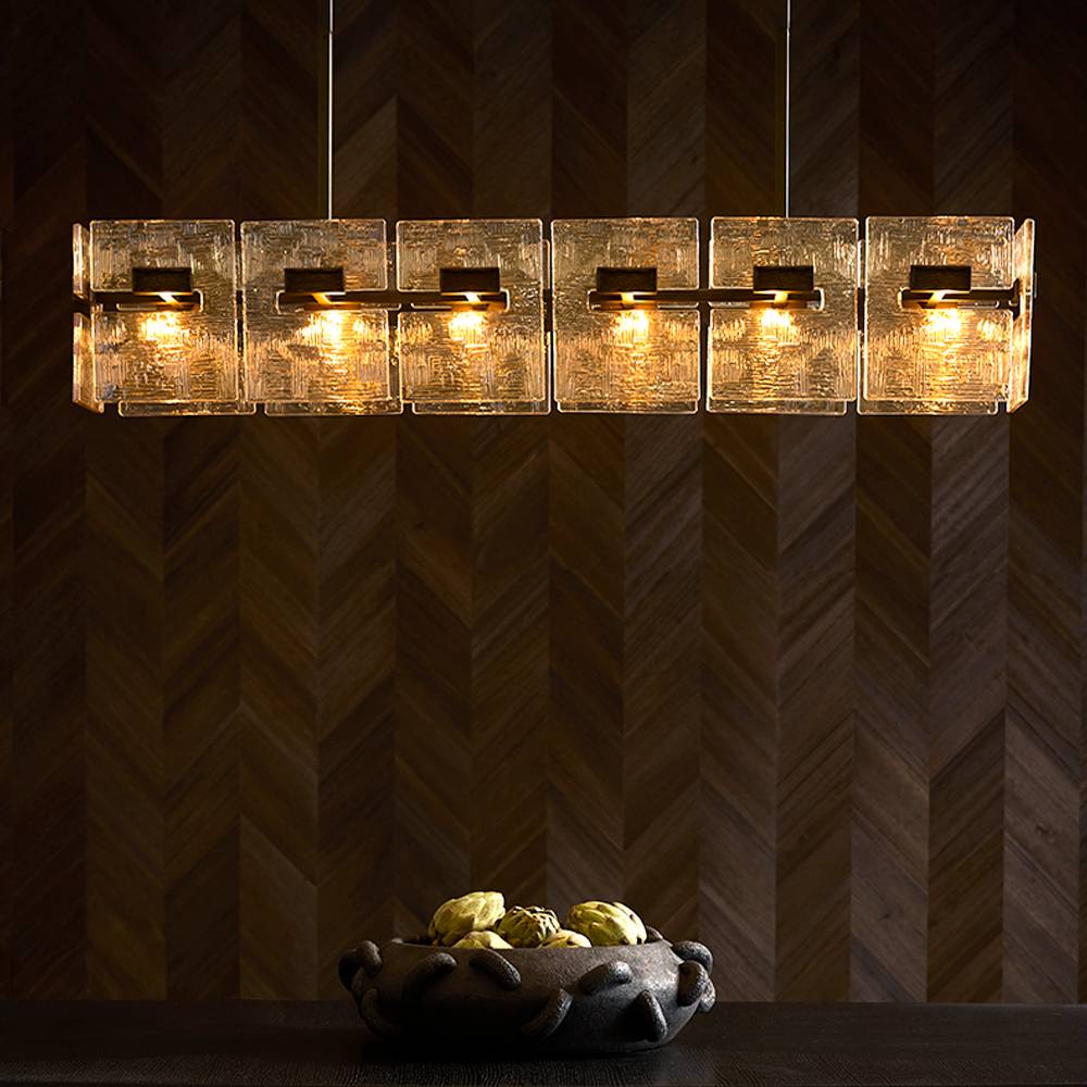 Arteriors Vetrina Linear Chandelier