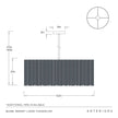 Arteriors Bennet Large Chandelier