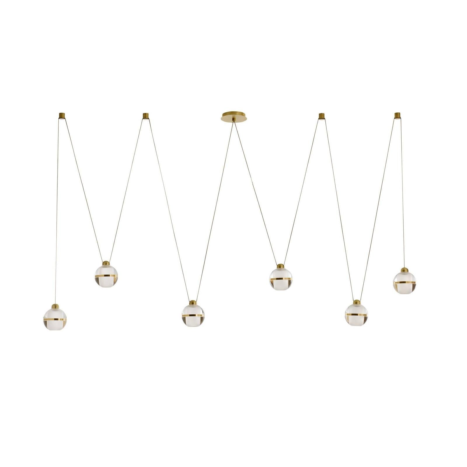Arteriors Noble Multidrop Chandelier