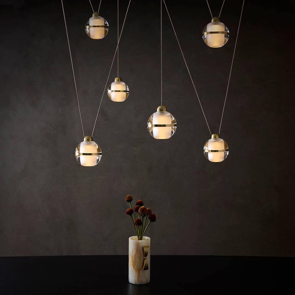 Arteriors Noble Multidrop Chandelier