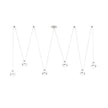 Arteriors Noble Multidrop Chandelier