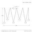 Arteriors Noble Multidrop Chandelier