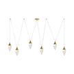 Arteriors Berkley Multidrop Chandelier