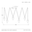 Arteriors Berkley Multidrop Chandelier