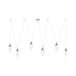 Arteriors Berkley Multidrop Chandelier